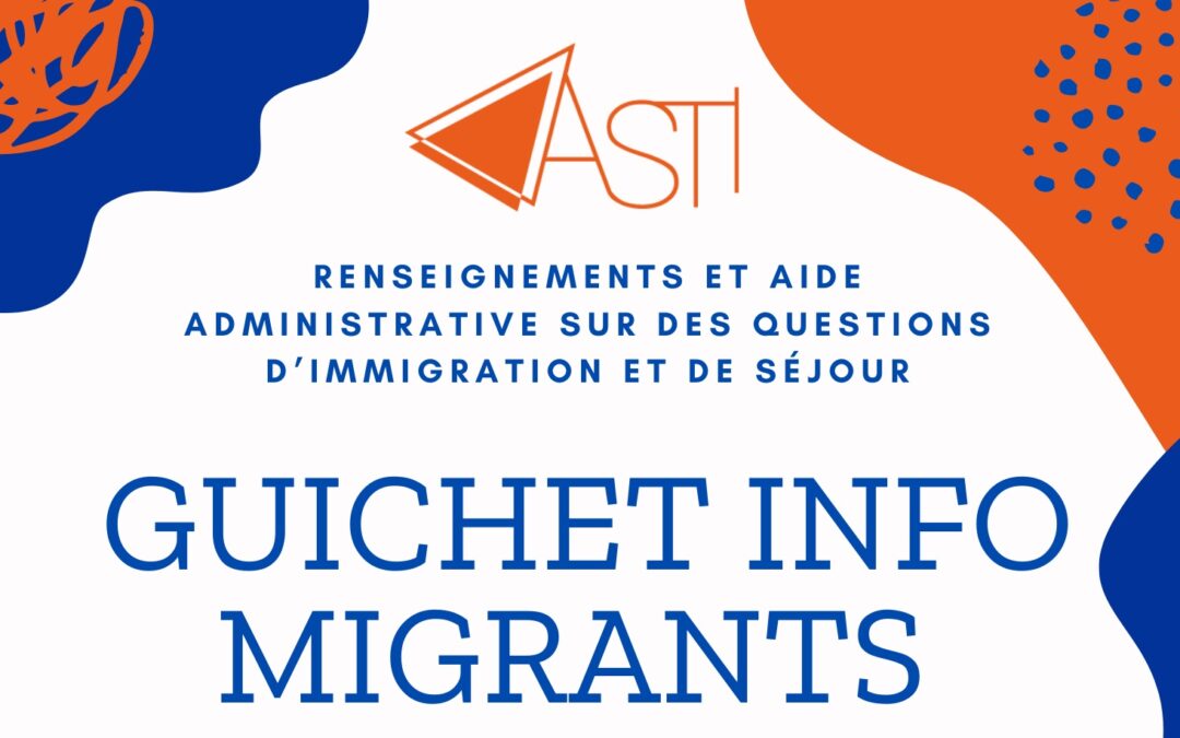 Le Guichet Info-Migrants réouvre à une nouvelle adresse !