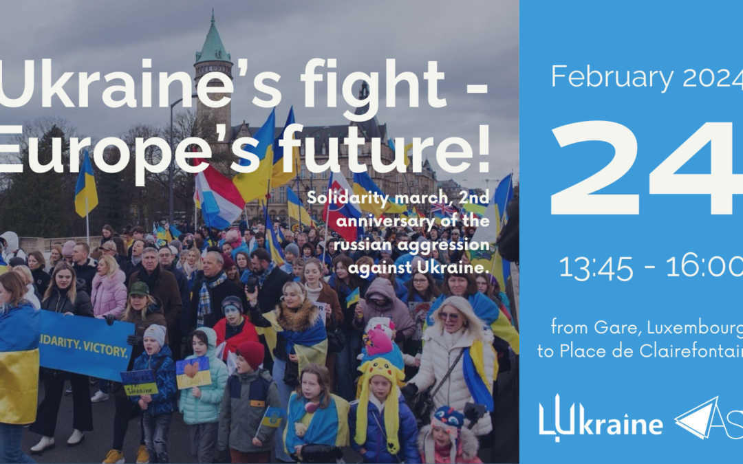 Ukraine’s Fight – March – Europe’s Future!